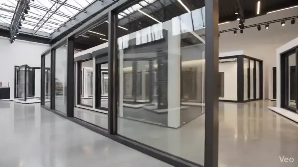 Premium quiet interior with wide windows and soft daylight